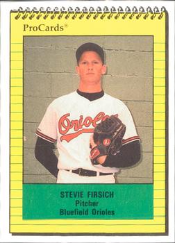 1991 ProCards #4122 Stevie Firsich Front