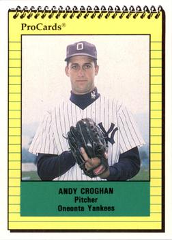 1991 ProCards #4147 Andy Croghan Front