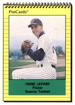 1991 ProCards #4151 Frank Laviano Front