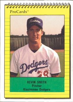 1991 ProCards #4183 Kevin Smith Front