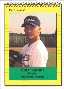 1991 ProCards #4185 Robert Sweeney Front