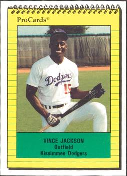 1991 ProCards #4202 Vince Jackson Front