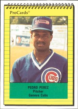 1991 ProCards #4212 Pedro Perez Front