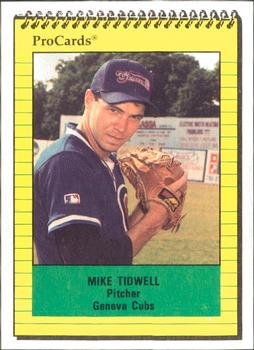 1991 ProCards #4216 Mike Tidwell Front