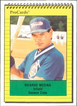 1991 ProCards #4225 Ricardo Medina Front