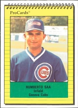 1991 ProCards #4227 Humberto Saa Front
