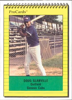 1991 ProCards #4230 Doug Glanville Front