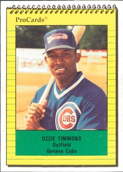 1991 ProCards #4233 Ozzie Timmons Front