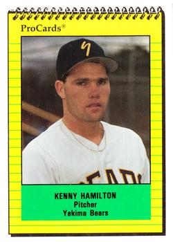 1991 ProCards #4243 Kenny Hamilton Front