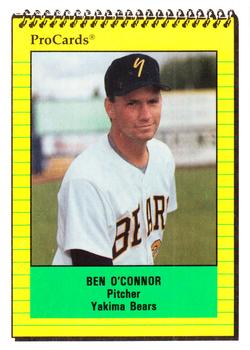 1991 ProCards #4246 Ben O'Connor Front