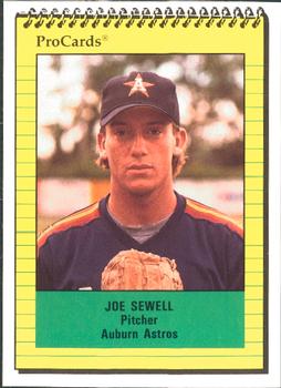 1991 ProCards #4273 Joe Sewell Front