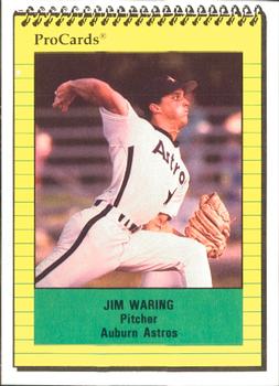 1991 ProCards #4274 Jim Waring Front