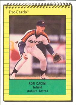 1991 ProCards #4279 Ron Cacini Front