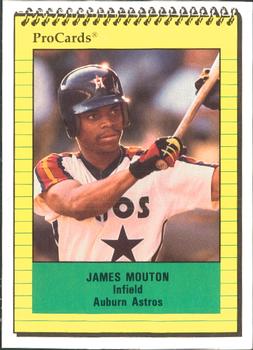 1991 ProCards #4282 James Mouton Front