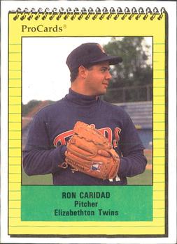 1991 ProCards #4293 Ron Caridad Front