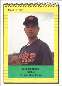1991 ProCards #4294 Bob Carlson Front