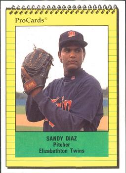 1991 ProCards #4295 Sandy Diaz Front