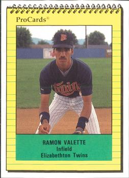 1991 ProCards #4309 Ramon Valette Front