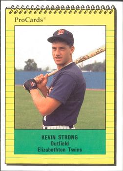 1991 ProCards #4314 Kevin Strong Front