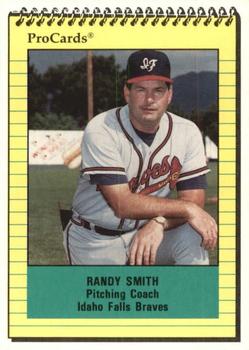 1991 ProCards #4346 Randy Smith Front