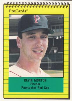 1991 ProCards #36 Kevin Morton Front