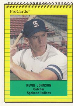 1991 ProCards #3951 Kevin Johnson Front