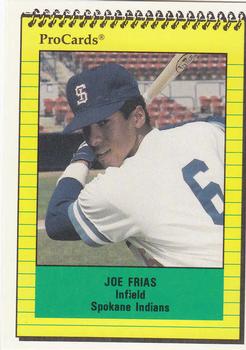 1991 ProCards #3956 Joe Frias Front