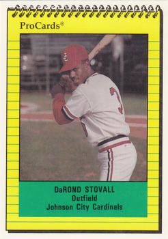 1991 ProCards #3991 DaRond Stovall Front