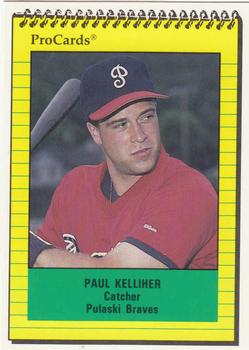 1991 ProCards #4008 Paul Kelliher Front