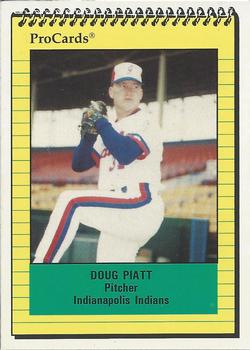 1991 ProCards #459 Doug Piatt Front