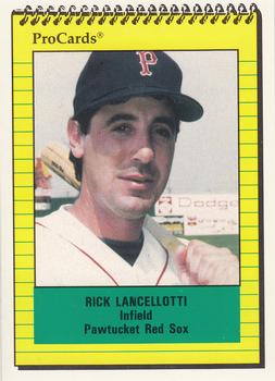 1991 ProCards #47 Rick Lancellotti Front