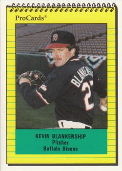1991 ProCards #533 Kevin Blankenship Front