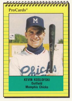1991 ProCards #666 Kevin Koslofski Front