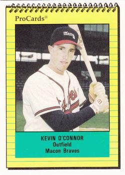1991 ProCards #878 Kevin O'Connor Front