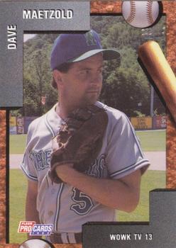 1992 Fleer ProCards #NNO Dave Maetzold Front