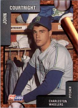 1992 Fleer ProCards #1 John Courtright Front