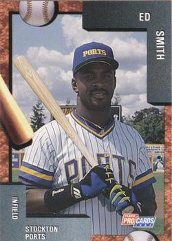 1992 Fleer ProCards #43 Ed Smith Front