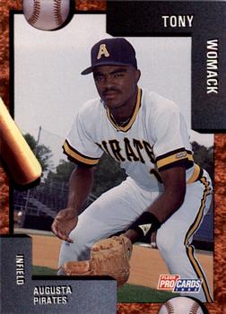 1992 Fleer ProCards #247 Tony Womack Front