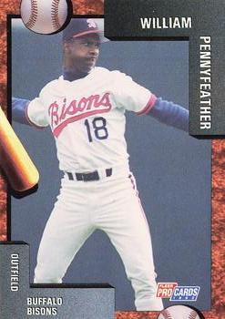 1992 Fleer ProCards #334 Will Pennyfeather Front