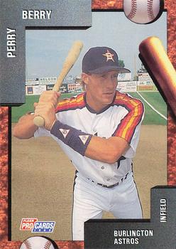1992 Fleer ProCards #552 Perry Berry Front