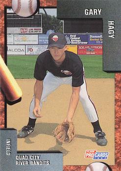 1992 Fleer ProCards #818 Gary Hagy Front