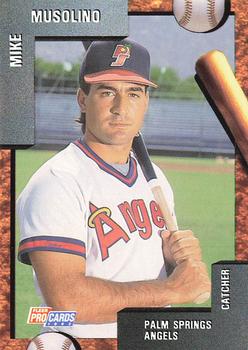 1992 Fleer ProCards #844 Mike Musolino Front