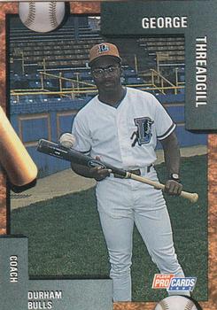 1992 Fleer ProCards #1117 George Threadgrill Front