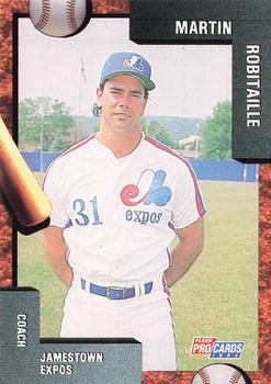 1992 Fleer ProCards #1518 Martin Robitaille Front