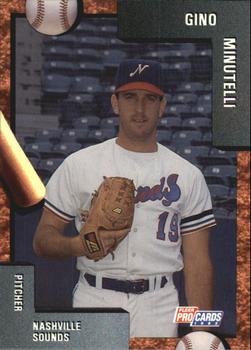 1992 Fleer ProCards #1831 Gino Minutelli Front