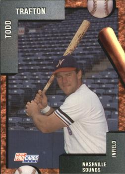 1992 Fleer ProCards #1842 Todd Trafton Front