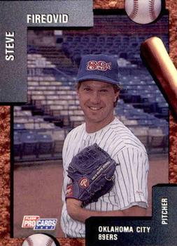 1992 Fleer ProCards #1912 Steve Fireovid Front