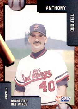 1992 Fleer ProCards #1941 Anthony Telford Front