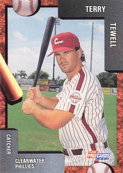 1992 Fleer ProCards #2060 Terry Tewell Front