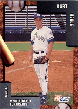 1992 Fleer ProCards #2191 Kurt Heble Front